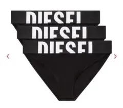 DIESEL ブラックショーツ 3枚セット