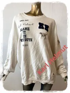 ☘️T20221☘️Karl Helmut スウェット トレーナー Mのサムネイル