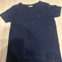 ネイビー Tシャツ ポケット付き　lee 130