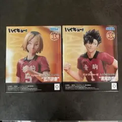 ハイキュー‼︎ 黒尾鉄朗 孤爪研磨 ハイプレミアムフィギュア　音駒高校　まとめ売り