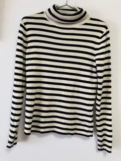 ロペピクニック タートルネック ボーダー