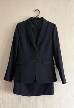 ブラックストライプ ビジネススーツ 3点セット　新品未使用