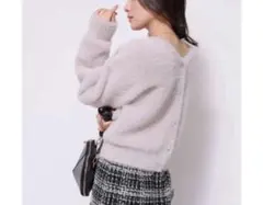 【新品タグ付き】Apuweiser-riche 3wayフェザープルオーバー