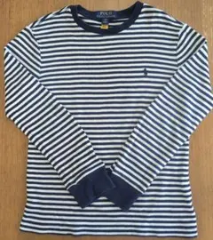 POLO RALPH LAUREN ボーダー長袖カットソー 140