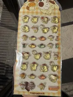 ポムポムプリン　3Dシール 立体シール　サンリオ　海外限定　正規品