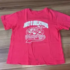 GU Tシャツ 130cm レッド ピザプリントのサムネイル