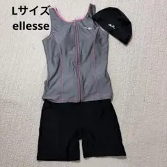 フィットネスellesse セパレート水着 スイムキャップ付きのサムネイル