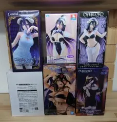 【GWセール】 アルベド フィギュア【中】6体セット 中古・展示品