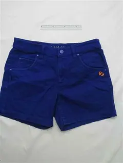 ◎パーリーゲイツ コーデュロイショートパンツ ブルー系 0 レディース