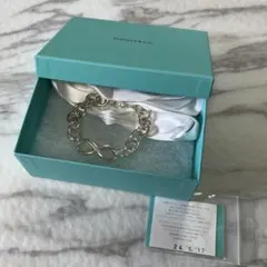 ティファニー　インフィニティ　チェーン　ブレスレット