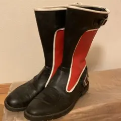 レーシング バイクブーツ 旧車會 カフェレーサー 特攻ブーツ 当時風のサムネイル