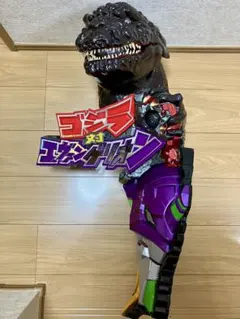 ゴジエヴァ 役物 ゴジラ エヴァ トップユニット パチンコ実機 ハンドル付のサムネイル