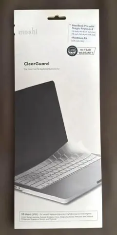 Moshi ClearGuard MacBook用キーボードカバー US配列のサムネイル