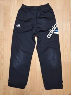 adidas 黒 ジャージ サイズ160