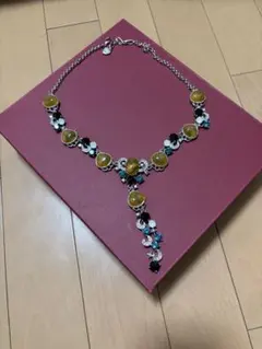 ビジューネックレス