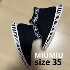 MIUMIU ソックススニーカー　35のサムネイル