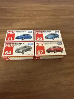 トミカ ミニカーセット 4台