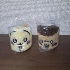 ちいかわもこもこポーチ　うさぎ　くりまんじゅう