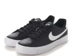 ナイキ NIKE コート ロイヤル AC スニーカー 23.5cm/ブラック