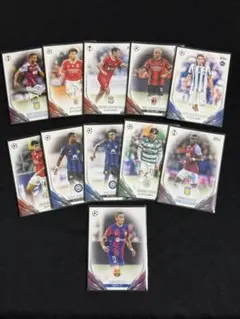 サッカートレーディングカードセット