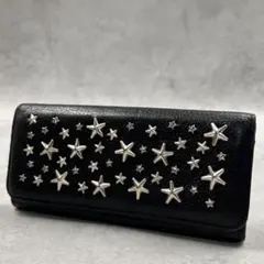 JIMMYCHOO スタッズ ブラック レディース 長財布 8413
