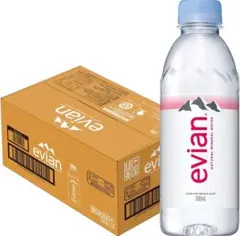 エビアン ミネラルウォーター ペットボトル 330ml×24本 正規輸入品のサムネイル