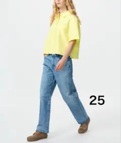 【新品未使用】UNIQLO JW ANDERSON デニム 25ストレート