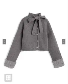 リボンパールボタンファーニットカーディガン[lt150]Fサイズ