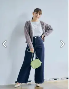 コヒナ　セミワイドストレート　インディゴ　regular