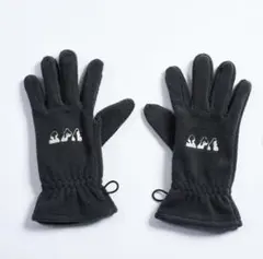 L 試着のみ SPECIAL OTHERS 山ロゴ刺繍フリース手袋 スペアザ