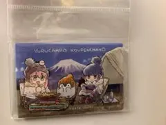 ゆるキャン10周年記念展 オリジナルラベル缶ステッカー 各務原なでしこ