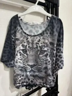 H&Mガールズおしゃれトップス 134/140レオパード