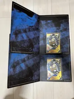 【郵便局限定品】遊戯王25周年「青眼の白龍」浮世絵風 台紙とポストカードのみ