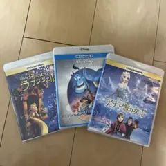未使用】ディズニー プリンセス・6セット(正規ケース+Blu-rayのみ