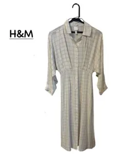 ［最終お値下げ］H&M チェック柄シャツワンピース