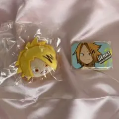 僕のヒーローアカデミア ヒロアカ プチッとバッジ まるかく缶バッジ 上鳴電気