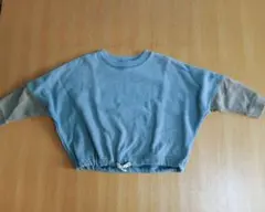 サマンサモスモス 100cm クロップドトレーナー