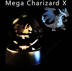 Mega Charizard X フィギュア 光る台座付き