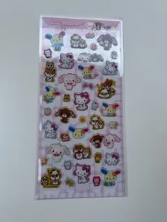ラメ入り樹脂もりシール　サンリオキャラクターズ