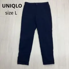UNIQLO ユニクロ ヒートテック ウォームイージーパンツ ネイビー L