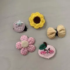 赤ちゃん ヘアアクセサリー 5個セット