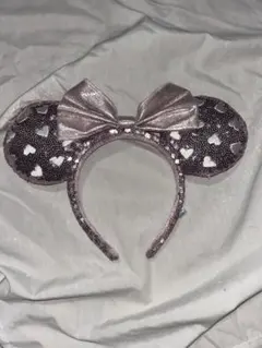 ミニーマウスカチューシャ ハート模様