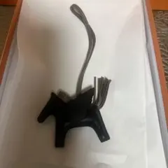 マハロ様専用 エルメス ペガサス チャーム ソーブラック - メルカリ