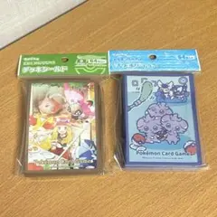 ポケモンカードゲーム デッキシールド 2種セット
