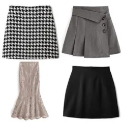 グレイルスカート4点セット