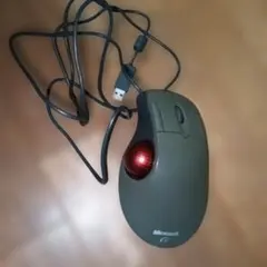 トラックボール オプティカル マイクロソフト 有線 マウス 右手 親指用