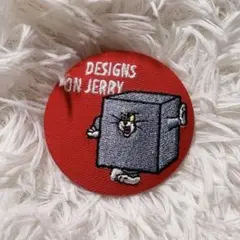 トムとジェリー 刺繍缶バッジ トム 缶バッジ