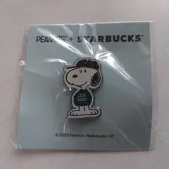 スターバックス PEANUTS ピンバッジ ブルーのサムネイル