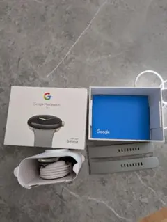 Google Pixel Watch バンド グレー　充電器　純正
