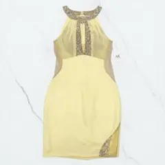 AngelR エンジェルアール ホルターネック バストカット ビジューミニドレス